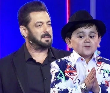 With Salman Khan